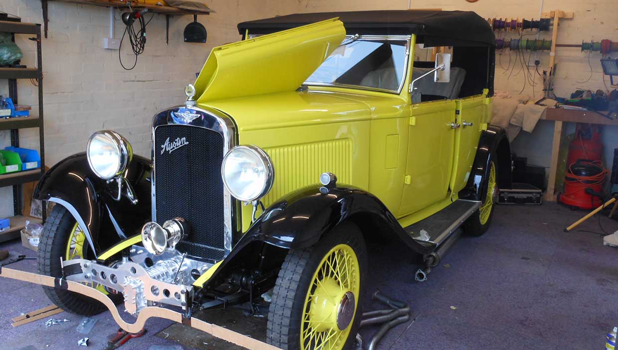 Austin 12 in the Workshop